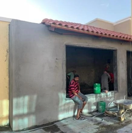 بناء ملاحق ومجالس
